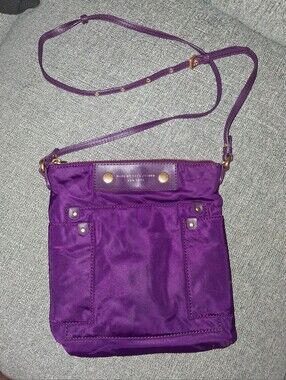 Marc By Marc Jacobs Purple Nylon Crossbody